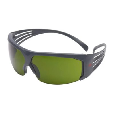 3M SecureFit 600 Series Welding Glasses with Shade 3 Green Polycarbonate Lens, Anti-Mist, Anti-Fog Coating SF630AS-EU