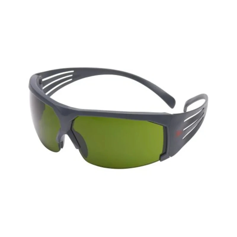 3M SecureFit 600 Series Welding Glasses with Shade 3 Green Polycarbonate Lens, Anti-Mist, Anti-Fog Coating SF630AS-EU