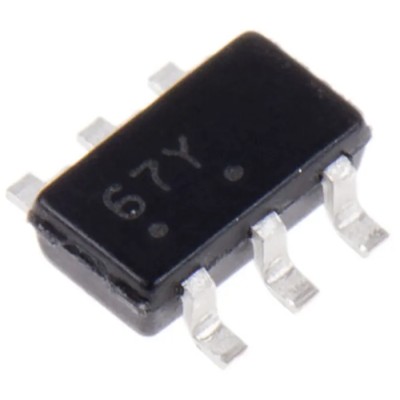 Nexperia Low-Voltage CMOS Schmitt Trigger Input Inverter 2 Elements, 6-Pin TSOP Package 74LVC2G17GV,125