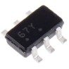 Nexperia Low-Voltage CMOS Schmitt Trigger Input Inverter 2 Elements, 6-Pin TSOP Package 74LVC2G17GV,125