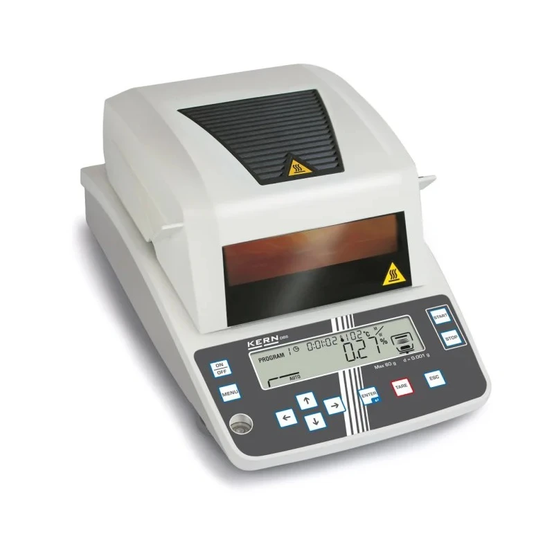 Kern High Precision Moisture Analyser 5°C to 40°C Operating Temp, Halogen Heater 400W DBS 60-3