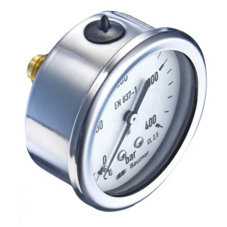 Bourdon 63 mm G 1/4 Stainless Steel Case Pressure Gauge 16 bar MIT3-F20.B24