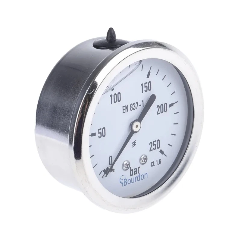 Bourdon 63 mm Stainless Steel Case G 1/4 Brass Pressure Gauge 250 bar MIT3-F22.B35