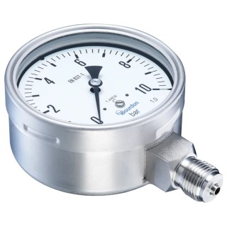 Bourdon 100 mm G 1/2 Bottom Pressure Gauge 16 bar MEX5-D30.B24