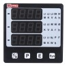 HOBUT Digital Panel Multifunction Meter Alpha 20 LED Display 92x92mm Cutout 4-Digits Model 136-5383