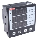 HOBUT Digital Panel Multifunction Meter Alpha 20 LED Display 92x92mm Cutout 4-Digits Model 136-5383