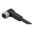 ifm electronic Female 8 Way Right Angle to 8 Way Unterminated Sensor Actuator Cable 2 m E11231