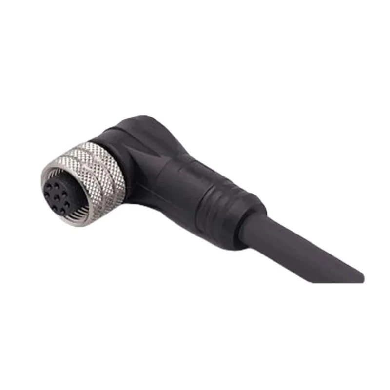 ifm electronic Female 8 Way Right Angle to 8 Way Unterminated Sensor Actuator Cable 2 m E11231