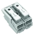 WAGO 294 Series Power Supply Connector Female Push-in 2-Pole 24A 500V 2-Way 294-4002