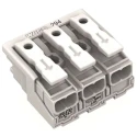 WAGO 294 Series Snap-in Power Supply Connector Female Push-in, 3-Pole, 24A, 3-Way 294-5003