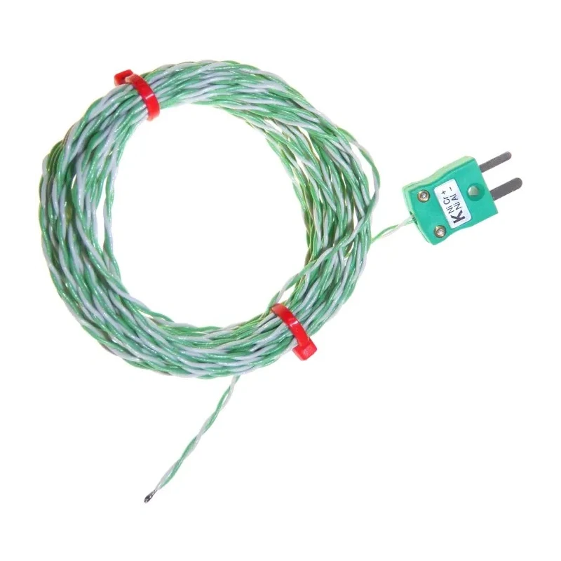 RS Pro Exposed Junction Type K Thermocouple 3 m Length, 1.1 mm Diameter, 200 °C to 250 °C Maximum 136-5882