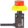 Steute Ex 14 Series Push Button Limit Switch, DPST, IP65, Fibreglass Reinforced Thermoplastic Housing Ex 14 RUV-S 2O-5m