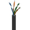 Belden Cat5e Ethernet Cable 305 m, Unscreened, Black PVC, 6.14mm Diameter Cat5e
