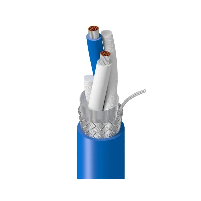 Belden 9463 series Screened Blue Twin Axial Cable 6.05 mm OD 305 m Length 78 Ω Impedance 300V Voltage 9463 J221000