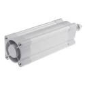 Festo Pneumatic Piston Rod Cylinder 80mm Bore, 320mm Stroke, Double Acting, Air Cushion, Aluminium Body DSBC-80-320-PPSA-N3