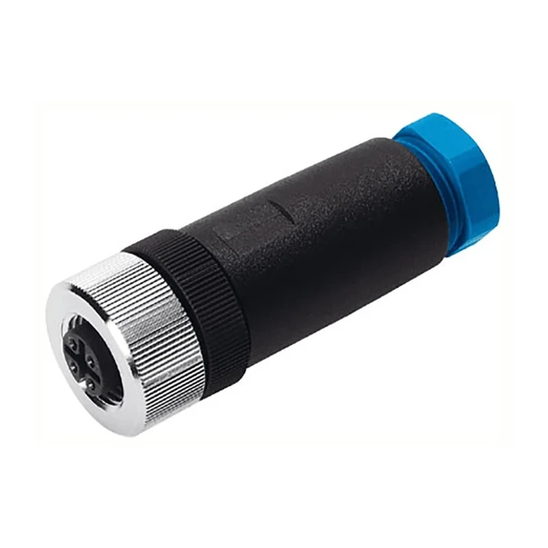 Festo Plug Connector Fieldbus Connection to Valve and Valve/Sensor Terminals 5-pin M12 Straight Socket FBSD-GD-9-5POL