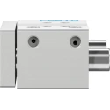 Festo Pneumatic Guided Cylinder, 50mm Bore, DFM Series, 25 mm Stroke, Double Acting, Elastomer Cushioning DFM-50-25-P-A-GF