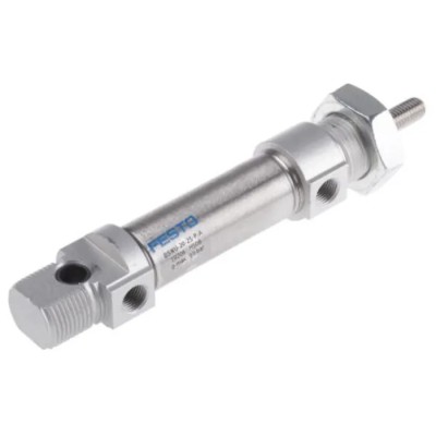 Festo Pneumatic Cylinder Double Acting 20 mm Piston Diameter 30 mm Stroke Aluminium Body DSNU-20-30-PPV-A