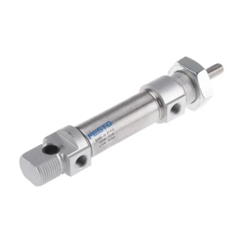 Festo Pneumatic Cylinder Double Acting 20 mm Piston Diameter 30 mm Stroke Aluminium Body DSNU-20-30-PPV-A