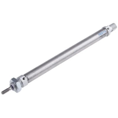 Festo Pneumatic Cylinder Double Acting Aluminium Body Through Hole Mount DSNU-16-160-PPV-A