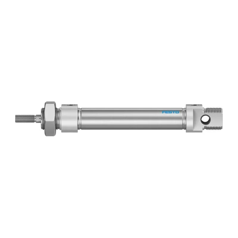 Festo 70 mm Pneumatic Cylinder Double Acting, Aluminium Body, Through Hole Mount DSNU-20-70-PPS-A
