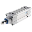 Festo Pneumatic Piston Rod Cylinder Double Acting 40mm Bore, 60mm Stroke, Aluminium Body DSBC-40-60-PPVA-N3