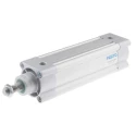 Festo Pneumatic Piston Rod Cylinder Double Acting 63mm Bore 150mm Stroke Aluminium Body DSBC-63-150-PPVA-N3