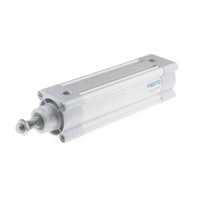 Festo Pneumatic Piston Rod Cylinder Double Acting 63mm Bore 150mm Stroke Aluminium Body DSBC-63-150-PPVA-N3