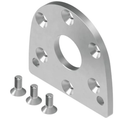 Festo Flange for Use With DRVS Series Semi-Rotary Drives DAMF-Q12-32