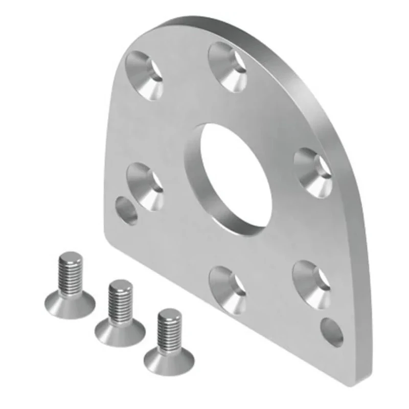 Festo Flange for Use With DRVS Series Semi-Rotary Drives DAMF-Q12-32