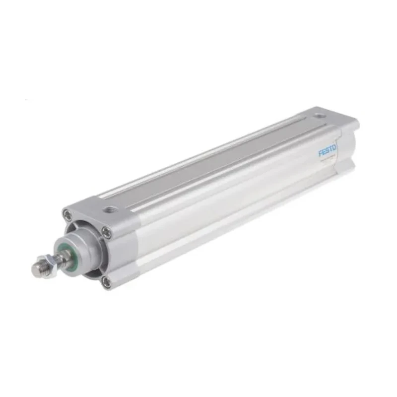 Festo Pneumatic Piston Rod Cylinder 63mm Bore, 300mm Stroke, Aluminium Body, Double Acting DSBC-63-300-PPSA-N3
