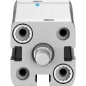 Festo Pneumatic Cylinder ADN Series 16mm Bore, 50 mm Stroke, Double Acting, Aluminium Body ADN-16-50-A-P-A