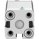 Festo Pneumatic Cylinder ADN Series 16mm Bore, 50 mm Stroke, Double Acting, Aluminium Body ADN-16-50-A-P-A