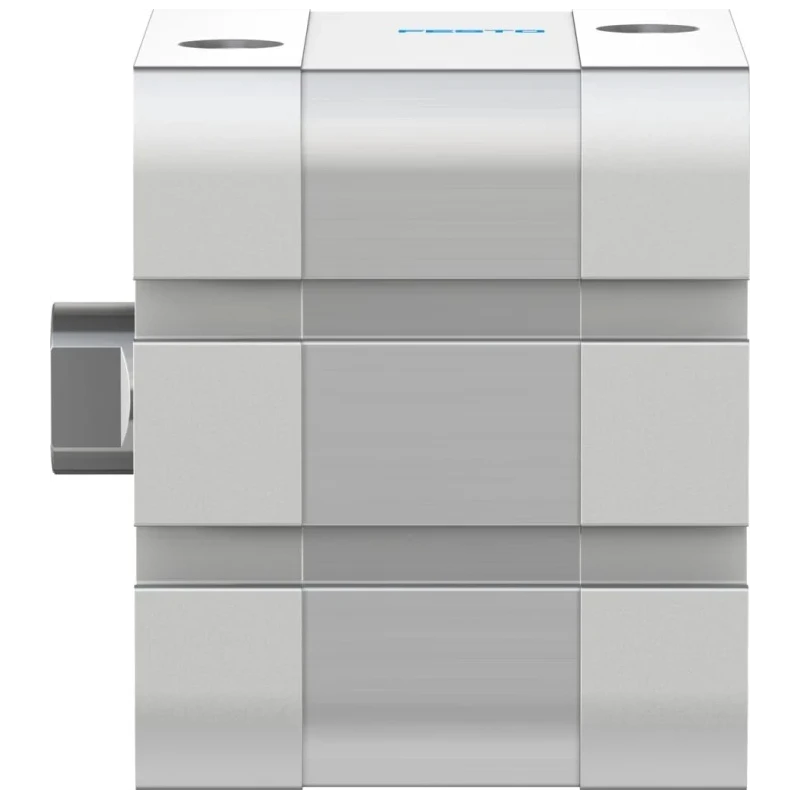 Festo Pneumatic Cylinder ADN Series 50 mm Bore, 10 mm Stroke, Double Acting Aluminium Body ADN-50-10-I-P-A