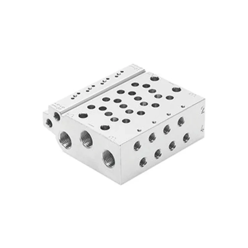 Festo VABM series 2 Station G Manifold Base for Use with VUVG-B Series Sub-Base Valves VABM-L1-14W-G14-2