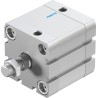 Festo Pneumatic Cylinder ADN Series 50mm Bore, 25mm Stroke, Double Acting, Aluminium Body ADN-50-25-A-P-A