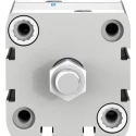 Festo Pneumatic Cylinder ADN Series 50mm Bore, 25mm Stroke, Double Acting, Aluminium Body ADN-50-25-A-P-A