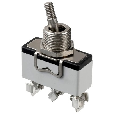 APEM Toggle Switch Panel Mount On-On SPDT Screw Terminal 250 V ac 636H/X2330