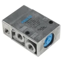 Festo Pneumatic Solenoid Valve 3/2 NC G Threaded Port 1/8in Die Cast Aluminium 10 bar VL/O-3-1/8-B