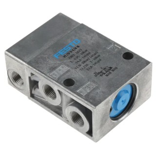 Festo Pneumatic Solenoid Valve 3/2 NC G Threaded Port 1/8in Die Cast Aluminium 10 bar VL/O-3-1/8-B