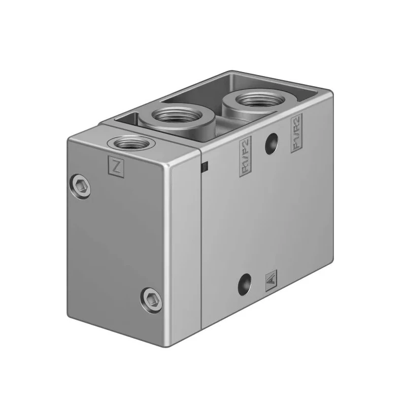 Festo Pneumatic Solenoid Valve 3/2 NC G Threaded Port 1/8in Die Cast Aluminium 10 bar VL/O-3-1/8-B