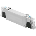 Festo Pneumatic Solenoid Valve 5/2 Electric Manifold Mount Aluminium Alloy Body 24V dc VUVG-BK10-B52-T-F-1H2L-S