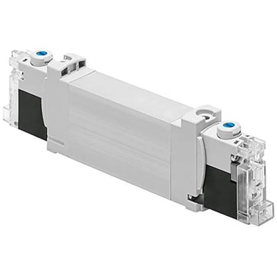 Festo Pneumatic Solenoid Valve 5/2 Electric Manifold Mount Aluminium Alloy Body 24V dc VUVG-BK10-B52-T-F-1H2L-S