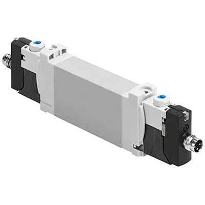Festo Pneumatic Solenoid Valve 3/2 NC Electric VUVG Series 24V DC Aluminium Alloy Manifold Mount VUVG-BK14-T32C-AT-F-1R8L-S