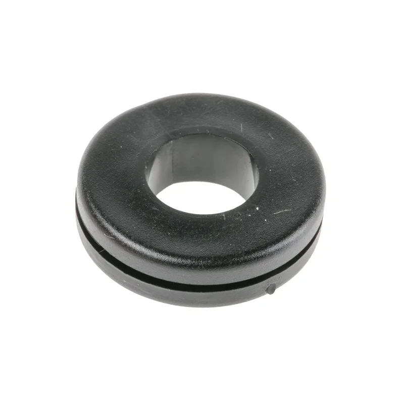 RS PRO PLIO Black Polyvinyl Chloride 18 mm Cable Grommet for 10 mm Cable Dia. 136-7130