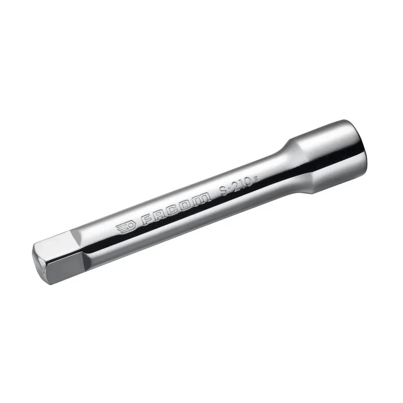 Facom 1/2 in Square Drive Chrome Steel Extension Bar 130mm Overall S.210