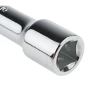 Facom 1/2 in Square Drive Chrome Steel Extension Bar 130mm Overall S.210