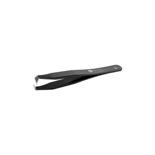 ideal-tek 115mm Carbon Steel Cutting, Angled ESD Safe Tweezer 15AGW.C.NE.0