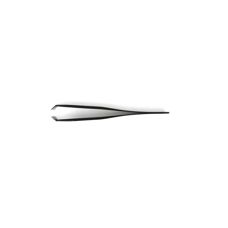 ideal-tek 115mm Carbon Steel Cutting, Angled ESD Safe Tweezer 15AGW.C.NE.0
