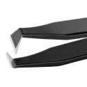 ideal-tek 115mm Carbon Steel Cutting, Angled ESD Safe Tweezer 15AGW.C.NE.0